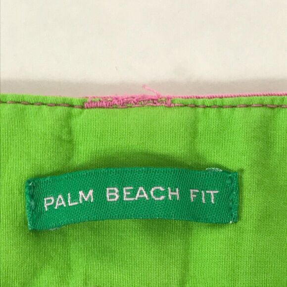 Lilly Pulitzer Palm Beach Fit Crop / Capri Pants Women's Size 2 Pink Cotton - Picture 8 of 10